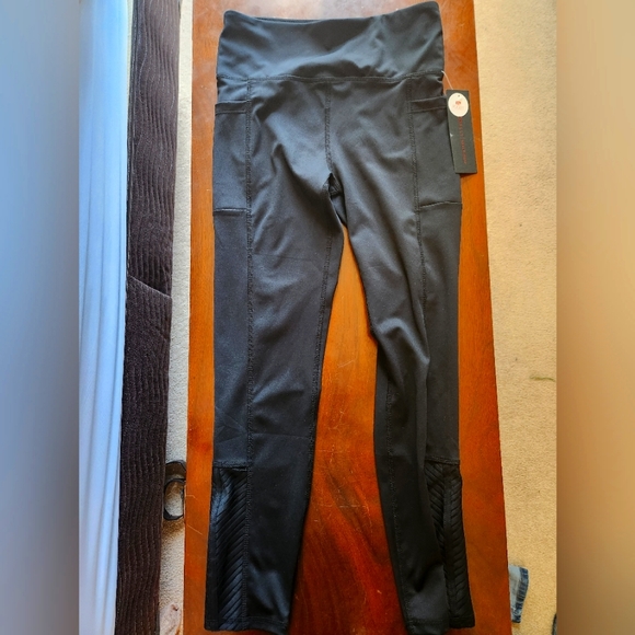 Bally Total Fitness workout tights - Picture 1 of 4